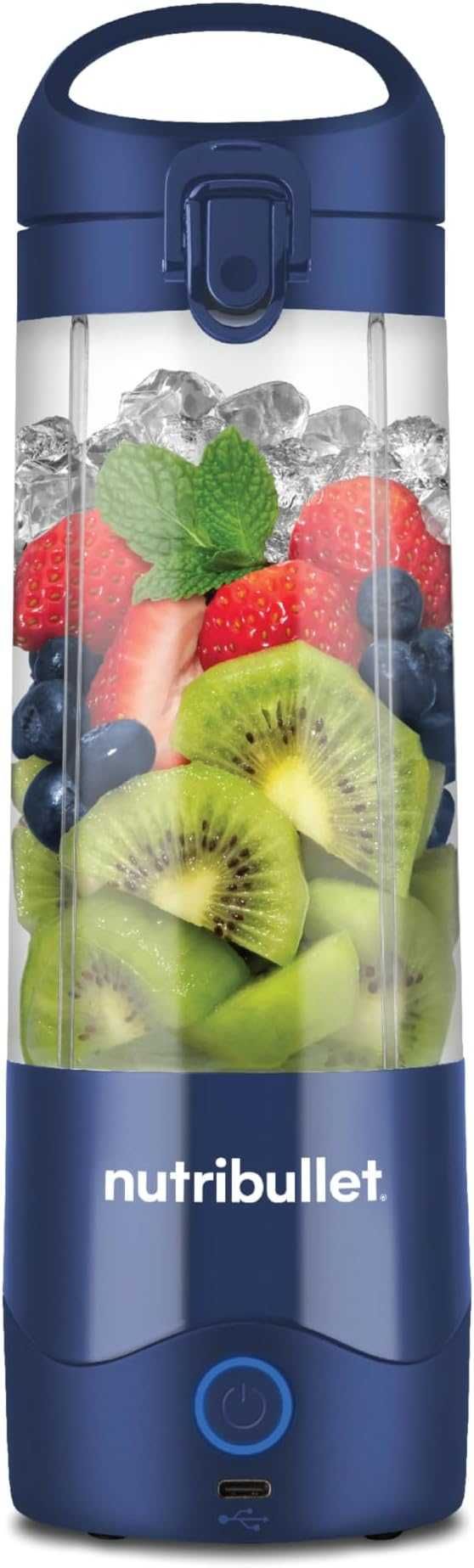 Преносим блендер Nutribullet NBP003B, Чаша 475 мл, USB-C, НЕ РАБОТИ!