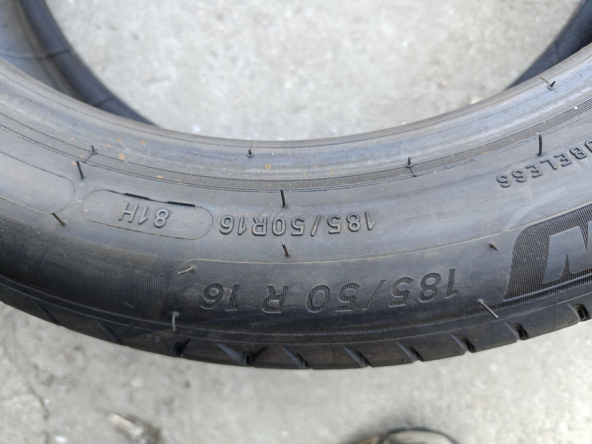Летни гуми -2022г.-16цола-185/50-1бр.-99лв."MICHELIN"