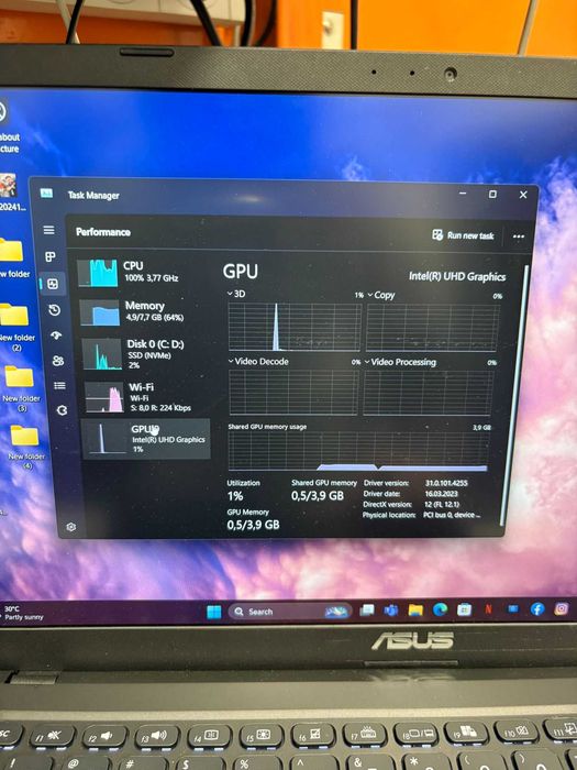 HOPE AMANET P2-Laptop asus vivobook 15
