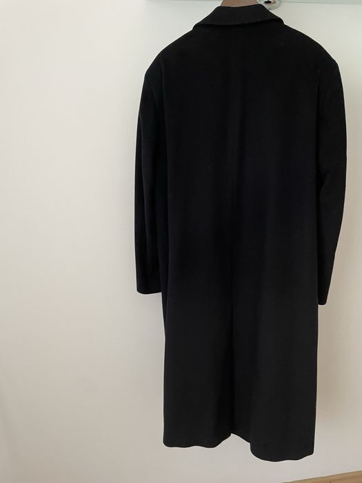 Palton cashmere Hugo Boss, marimea 54, bleumarin