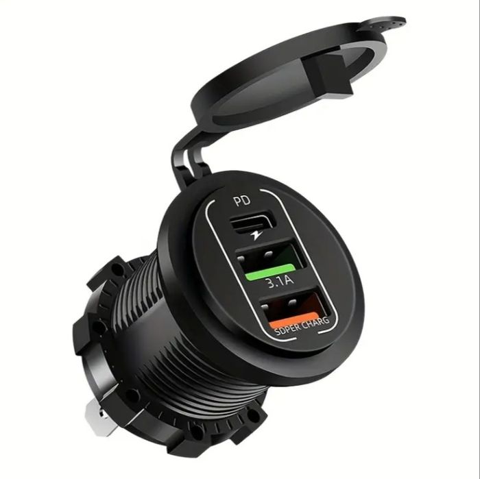 Priza usb scuter 12 v supercharger