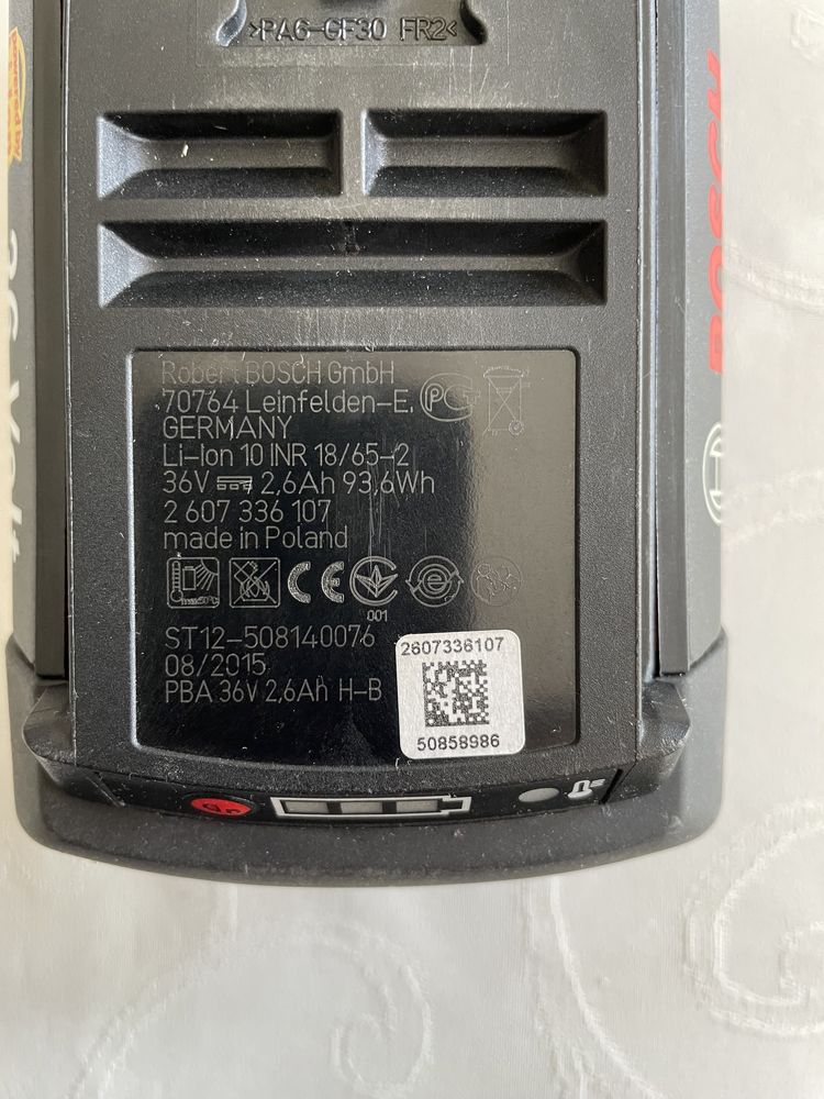 Нова Акумулаторна батерия Bosch  36V 2,6.0Ah H-C Professional