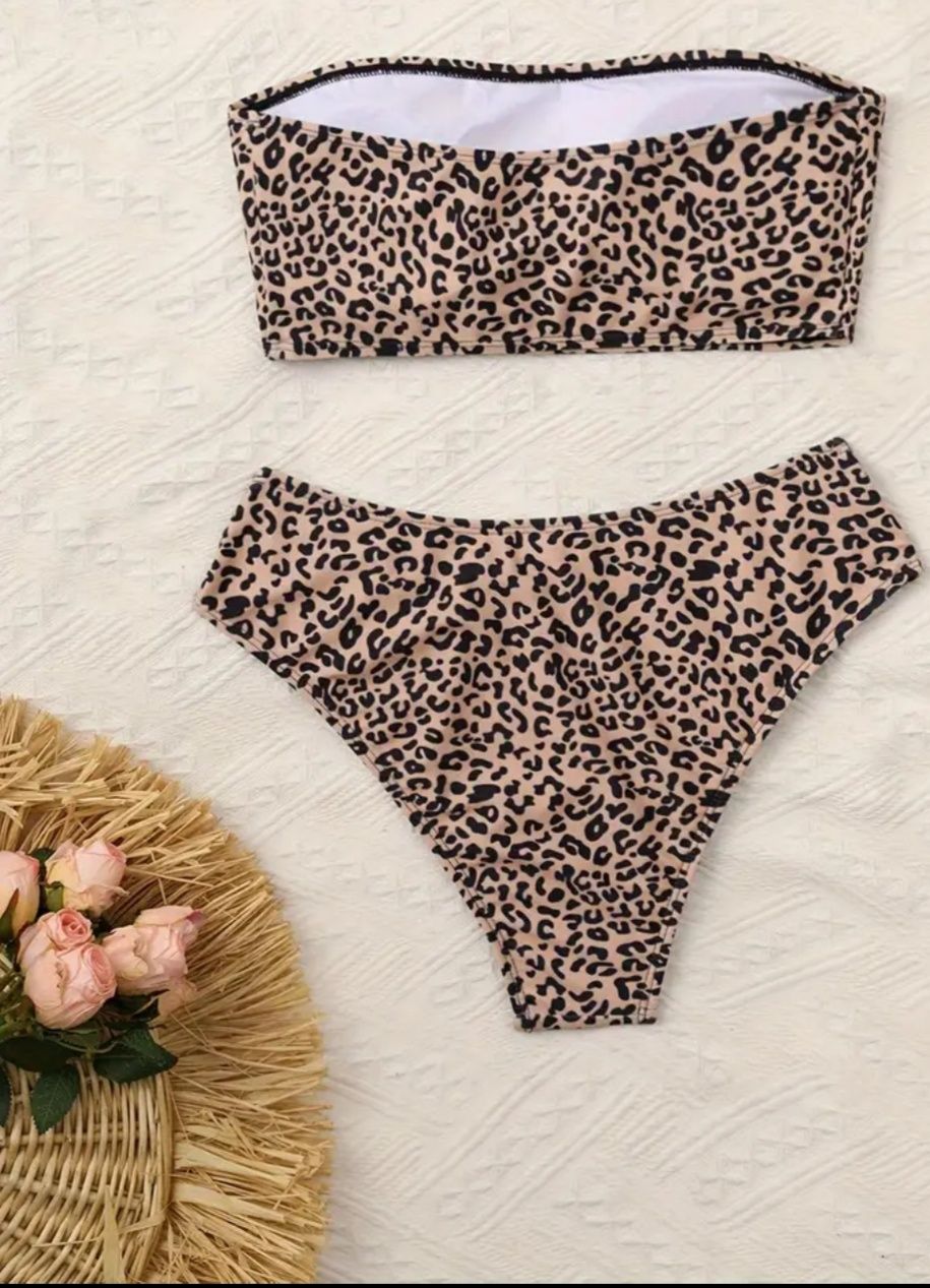 Costum de baie print animal