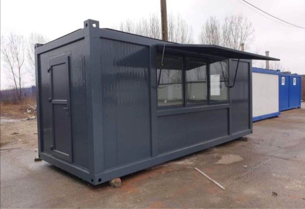 Container birou vitrina sanitar modular fastfood