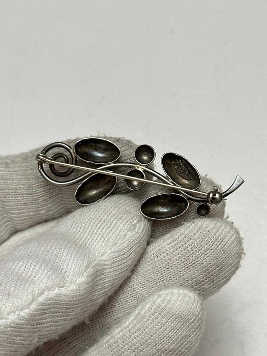 BROSA ARGINT 925 - Designer : Hermann Siersbol - Denmark - 1950-60 !