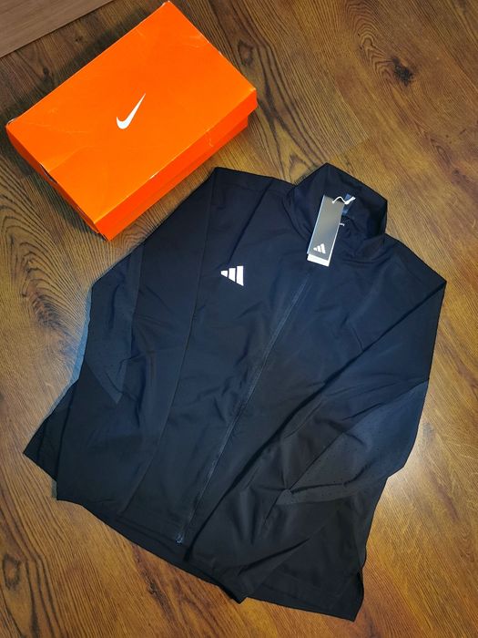 Geacă Adidas damă L, neagră, sport & casual, nouă