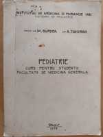 Curs  de Pediatrie pentru studenți 1978, M.Burdea, A.Tudoran