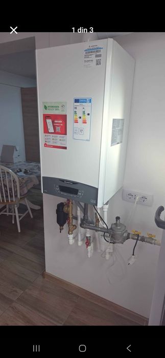 Montaj centrale de apartament, boilere