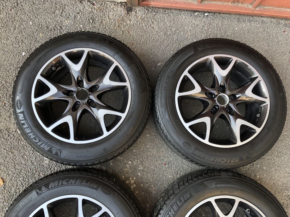 Jante aliaj 5x130mm, anvelope 235/60 R18, VW Touareg, Audi Q7, Cayenne