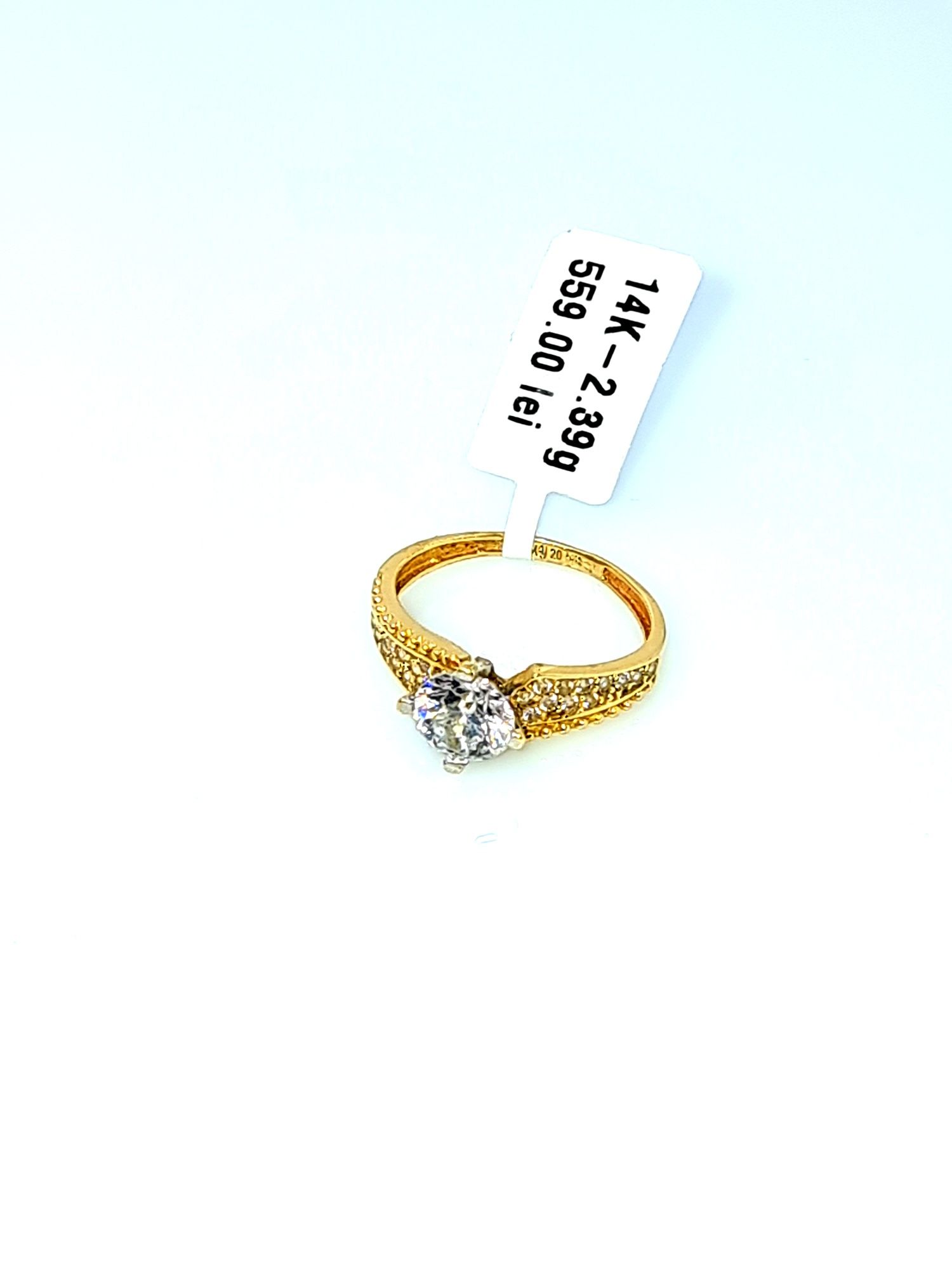 Bijuteria Royal inel din aur 14k 2.39 gr