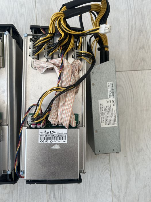 AntMiner + Sursa 1600/1800 W, modele L3+/S9j/S9