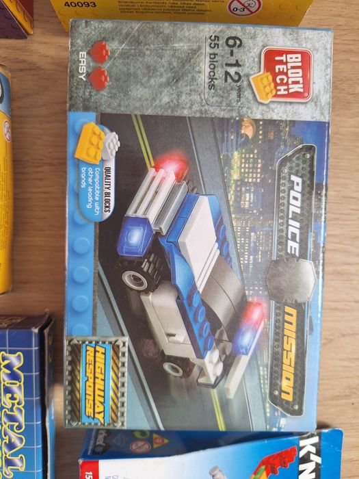 Lego plus alte jucării de montat  - 6 seturi