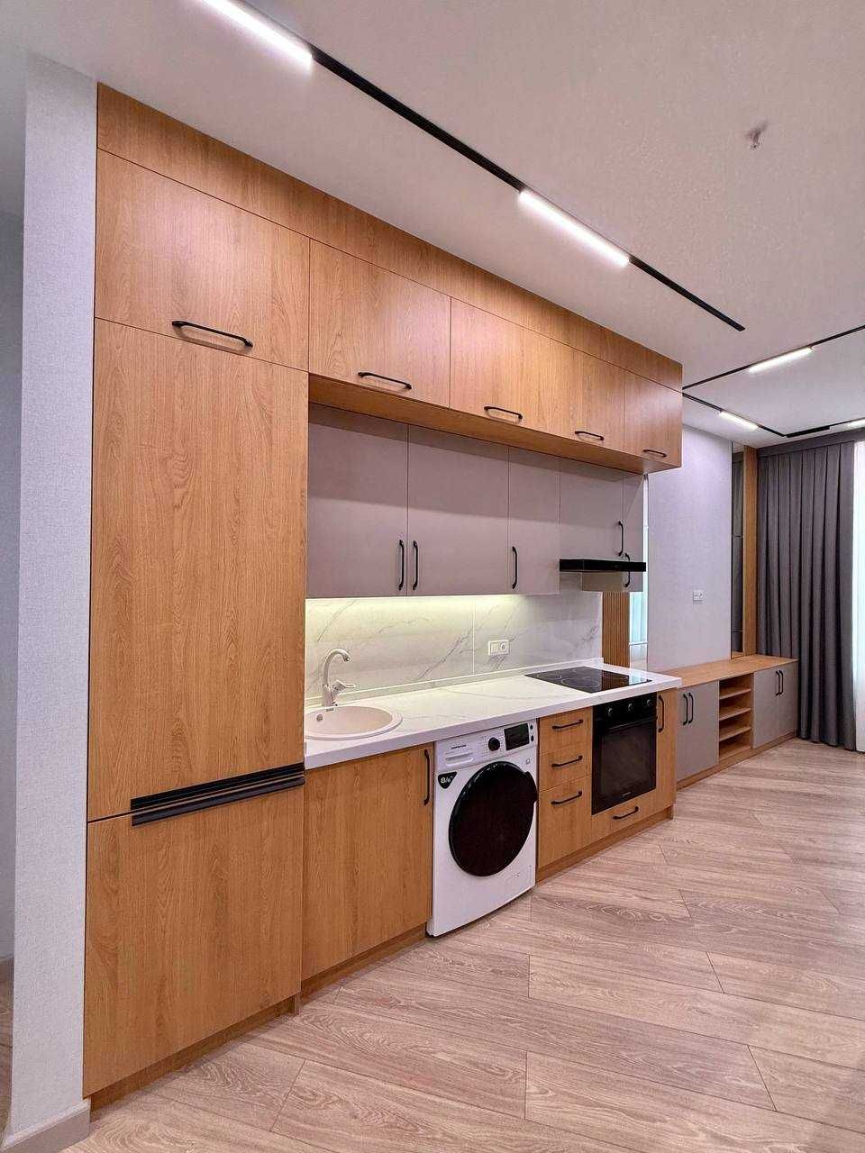 2-комн. квартира в Akay City, 22 этаж, авторский ремонт, Дархан`