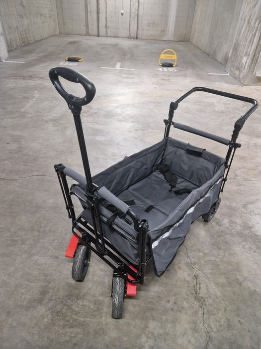 Cărucior Waldbeck Easy Rider - plaja, copii, grădină, pescuit, camping