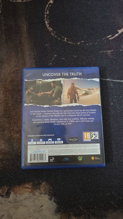 Uncharted 3 pentru ps4