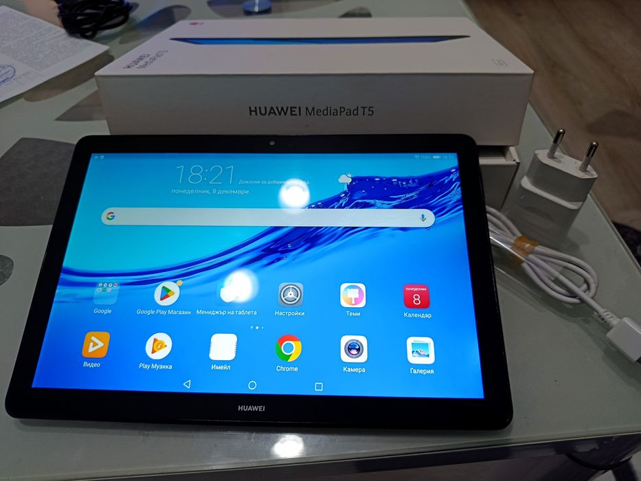 Huawei Mediapad T5, Octa Core, 2.36 GHz, 10.1", 2GB RAM, 16GB