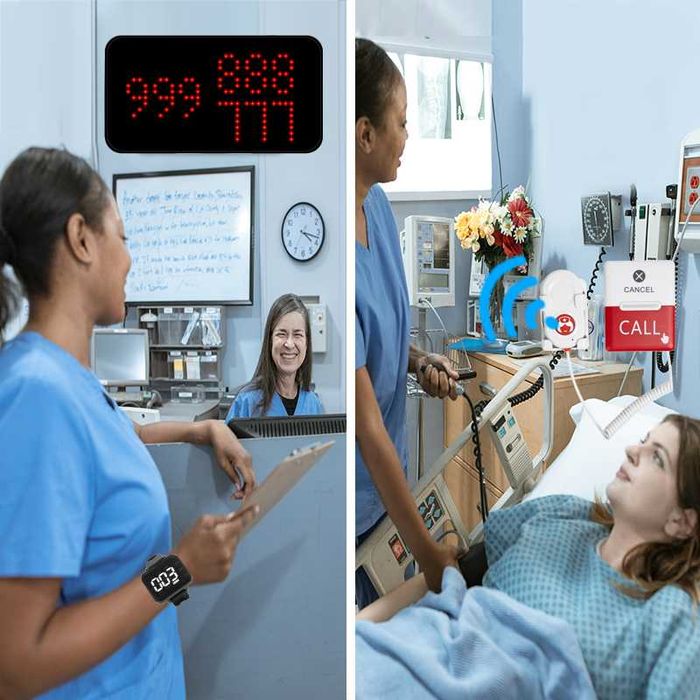 Кнопка экстренного вызова медсестры для больничной системы 433,92 МГц.