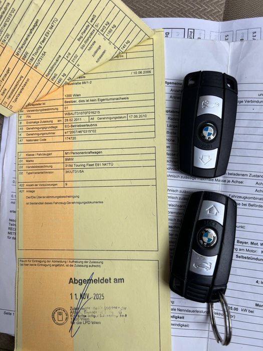 Bmw E91/90 facelift 318D