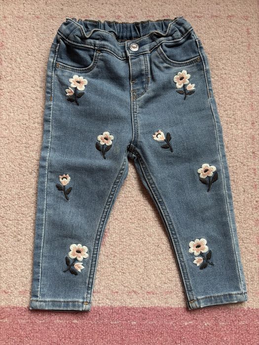 Blugi/pantaloni fetite marimea 80 H&M