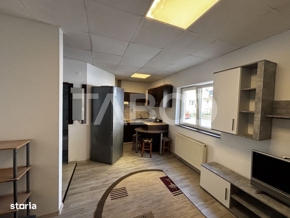 Garsoniera de vanzare mobilata si utilata Stefan cel Mare Sibiu