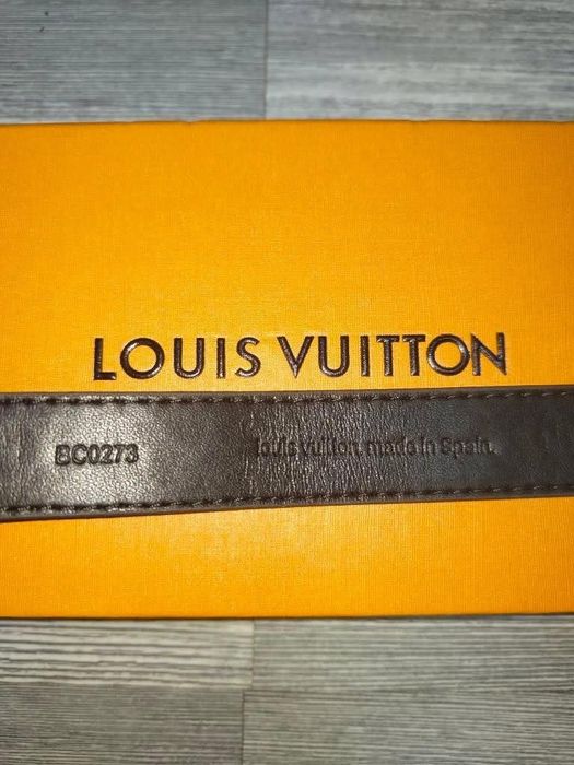 Кожена Гривна Louis Vuitton Slim
