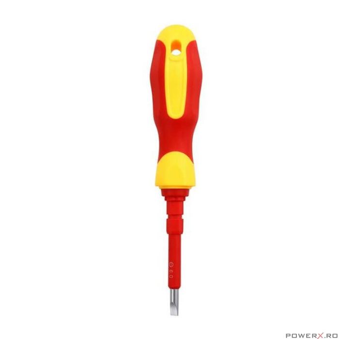 Set surubelnite izolate pentru electricieni, 14 bucati, Kraft