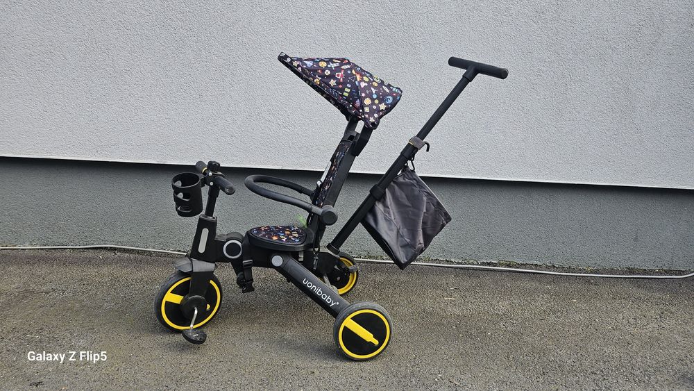Tricicleta Uonibaby Cosmic Bkack