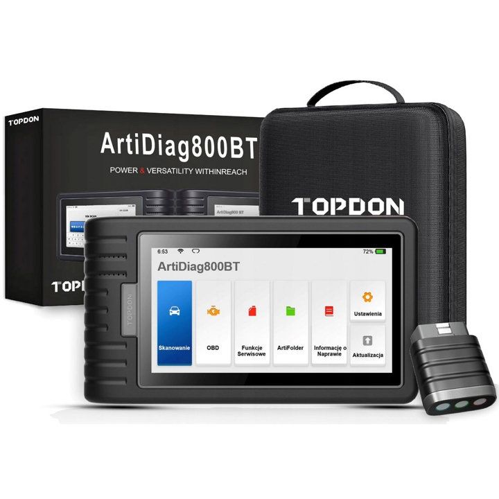 Tester diagnoza auto profesionala Topdon - ArtiDiag800BT. Multimarca