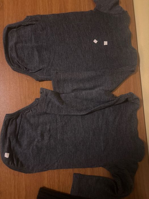 Меринос боди и жилетка детски