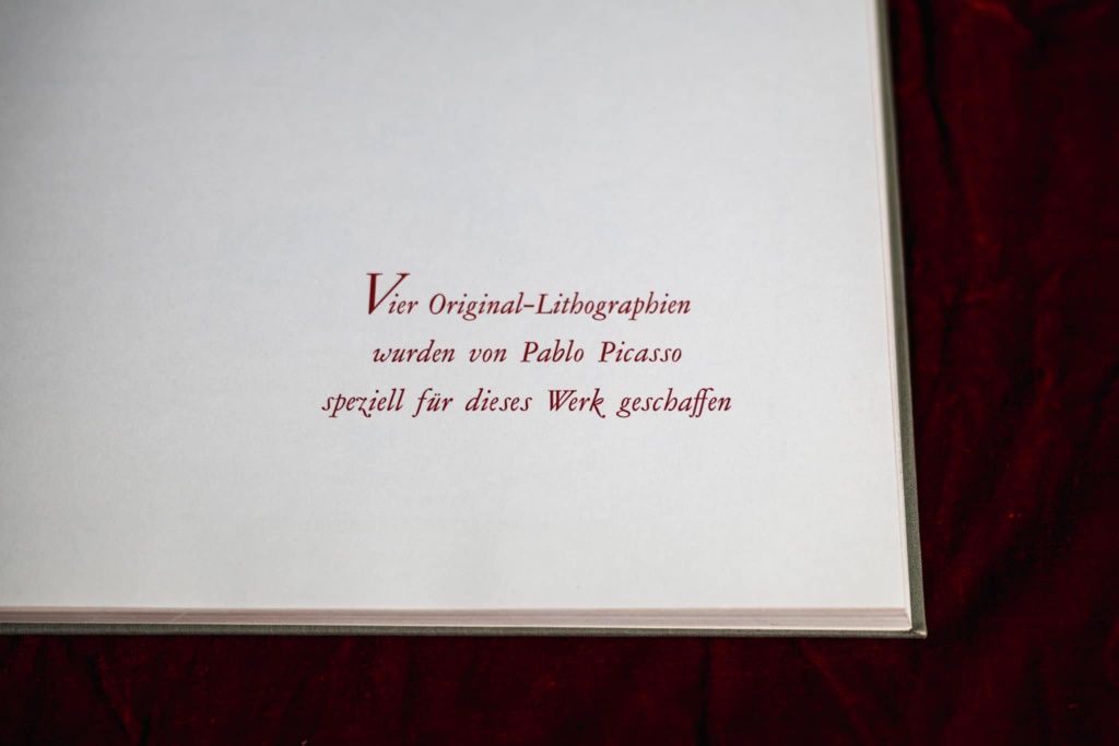 Pabl9 Picasso - A Los Toros mit/avec Picasso – portofoliu litografii