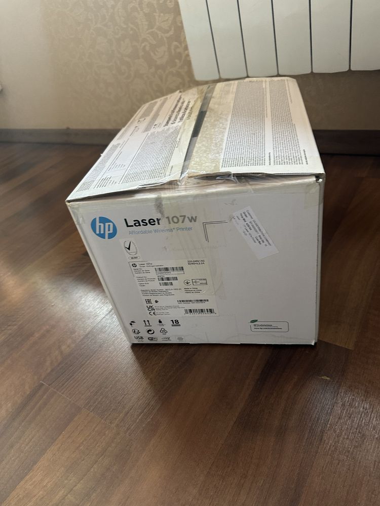 Принтер новый HP LASER 107W