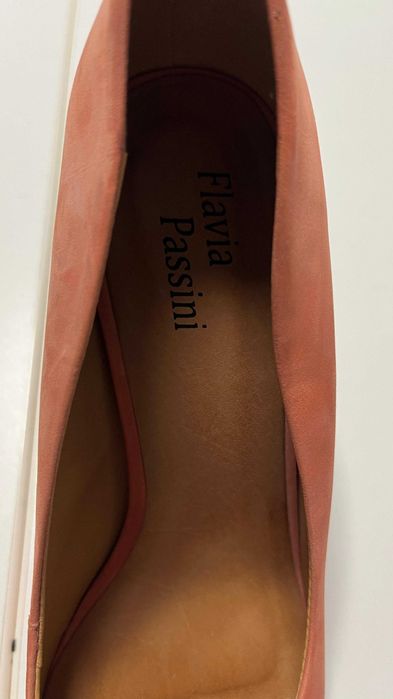 Pantofi cu toc piele intoarsa Flavia Passini, marime 39