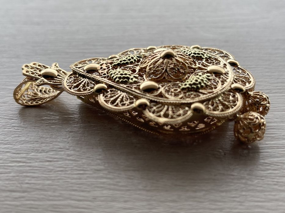 Pandantiv filigran aur 18K  UNICAT