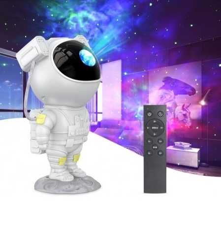 Lampa de Veghe, Proiector de Stele pentru Copiii Model Astronaut