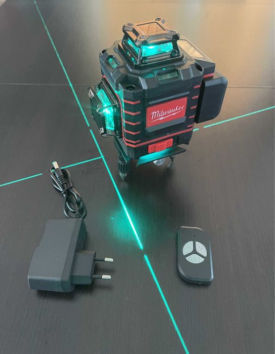 Nivela laser milwaukee 16 lini 4D 360°