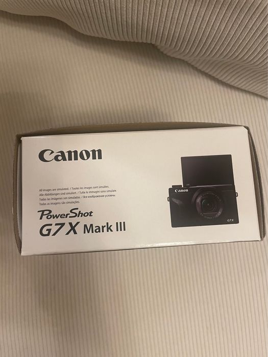 CANON G7X MARK III - чисто нов с пълен комплект