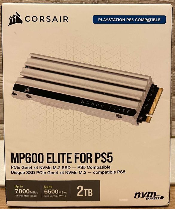SSD Corsair MP600 ELITE 1TB 2TB pentru Playstation 5 NOU SIGILAT