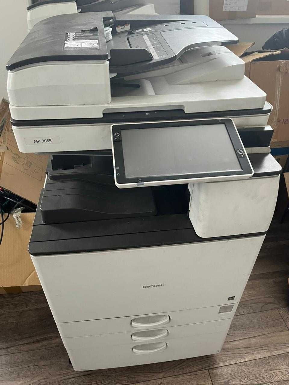 МФУ Ricoh MP 3055SP А3 Монохромный черно - белый, Ethernet, не рабочий