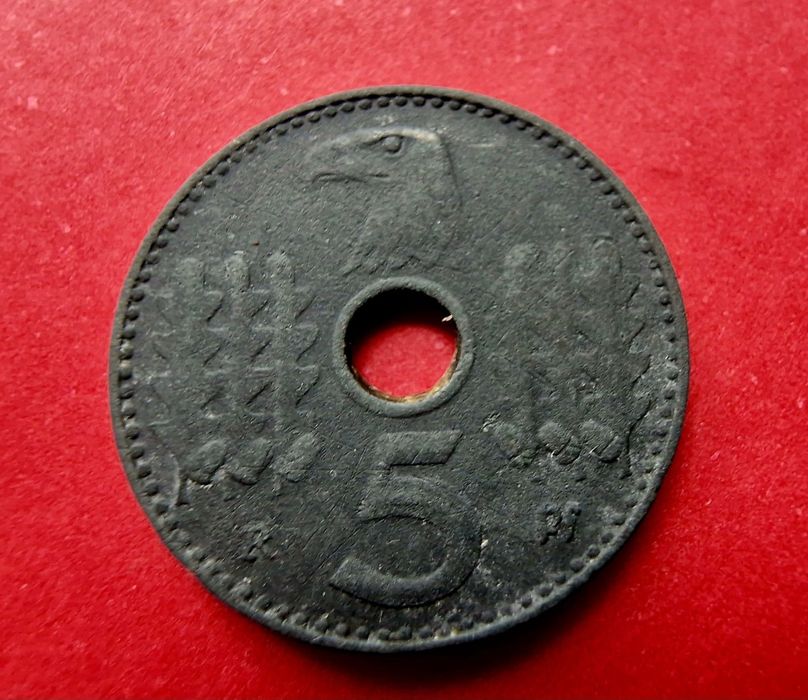 Moneda colectie ultra rara 5 Reichspfennig 1940 A military coinange
