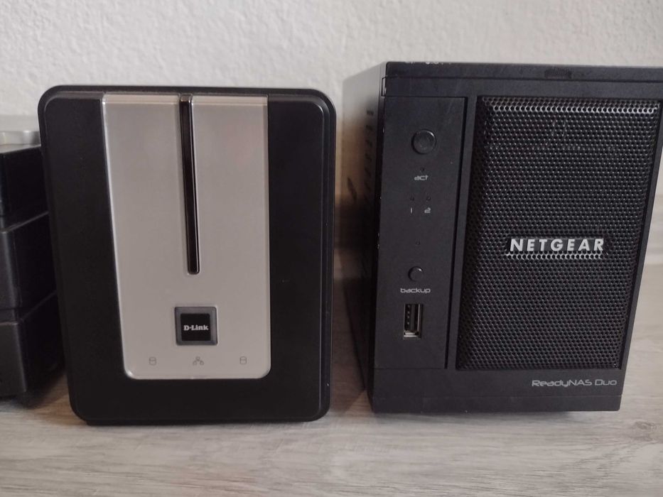 Лот NAS сървъри D-link NetGear и други