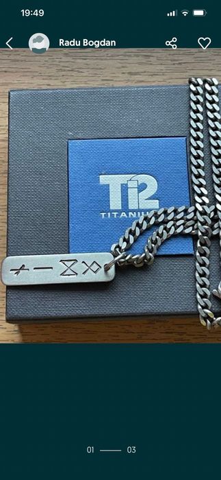 lant titan pur si pandantiv deosebit