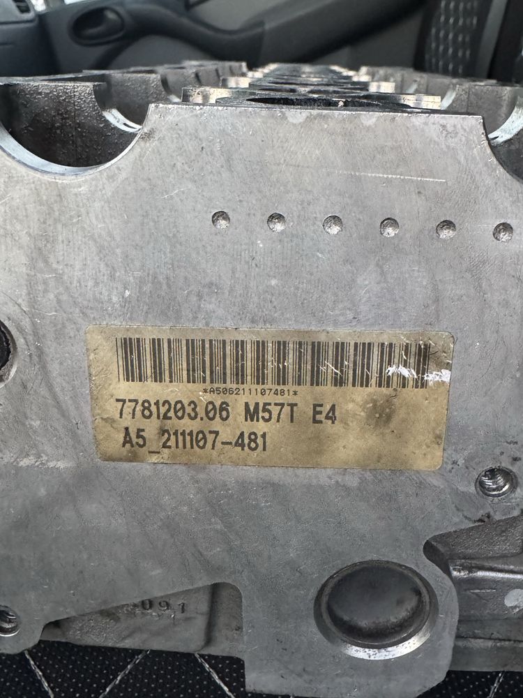 Цилиндрова глава 525/325d M57 197кс готова за монтаж