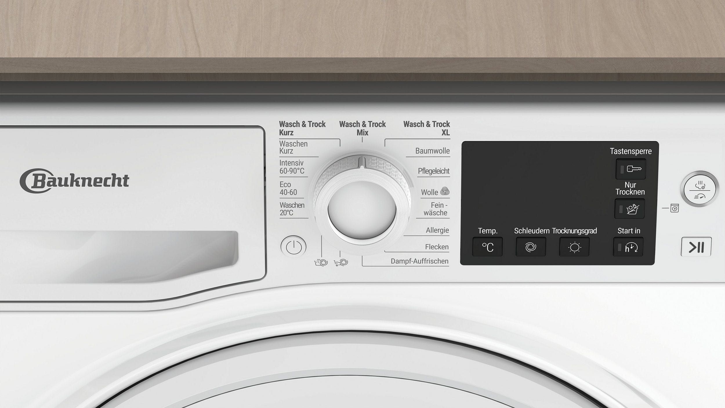 Пералня със сушилня BAUKNECHT WT SUPER ECO 86 43 N 8/6 кг