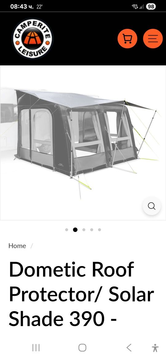 Dometic roof 390