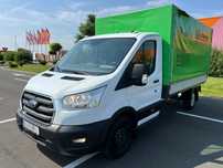 Ford Transit Sasiua L3 + Bena cu prelata Garantie Sept 2026; Primul proprietar; Istoric service; TVA deductibil