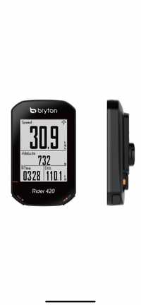 Ciclocomputer bicicleta BRYTON RIDER 420T GPS set (CAD+HRM)