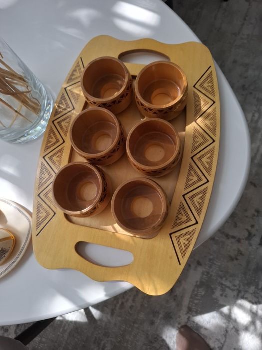 Подстаканники деревянные СССР