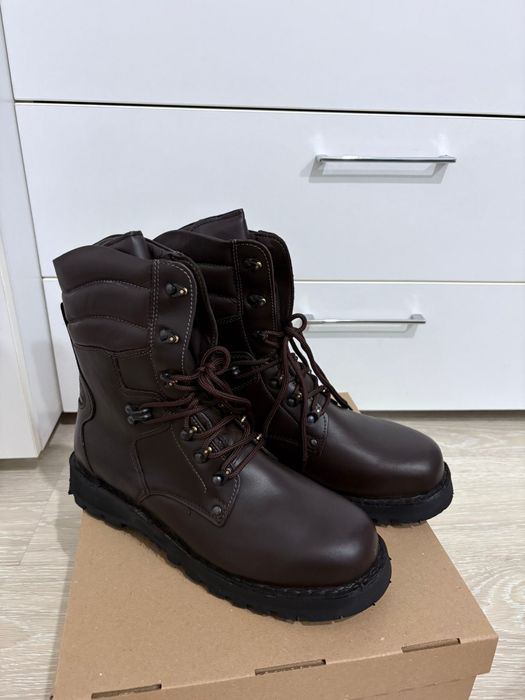 Bocanci de iarna maro (militari/uz civil), marime 44,5
