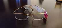Rame Ochelari Titanium, Aurii, Flexibili, Noi