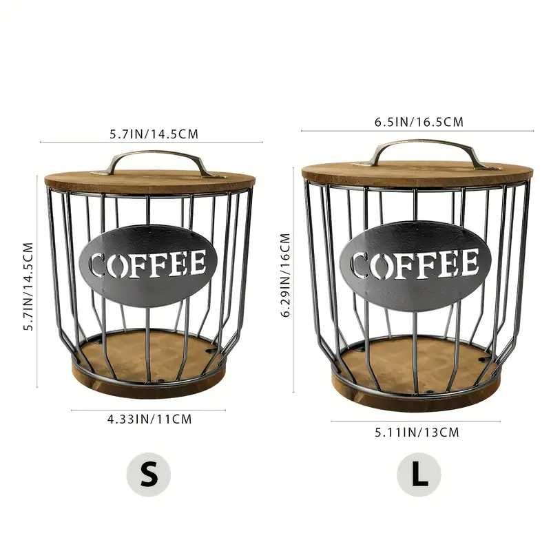 Метална поставка за кафе капсули Органайзер Nespresso Dolce Gusto